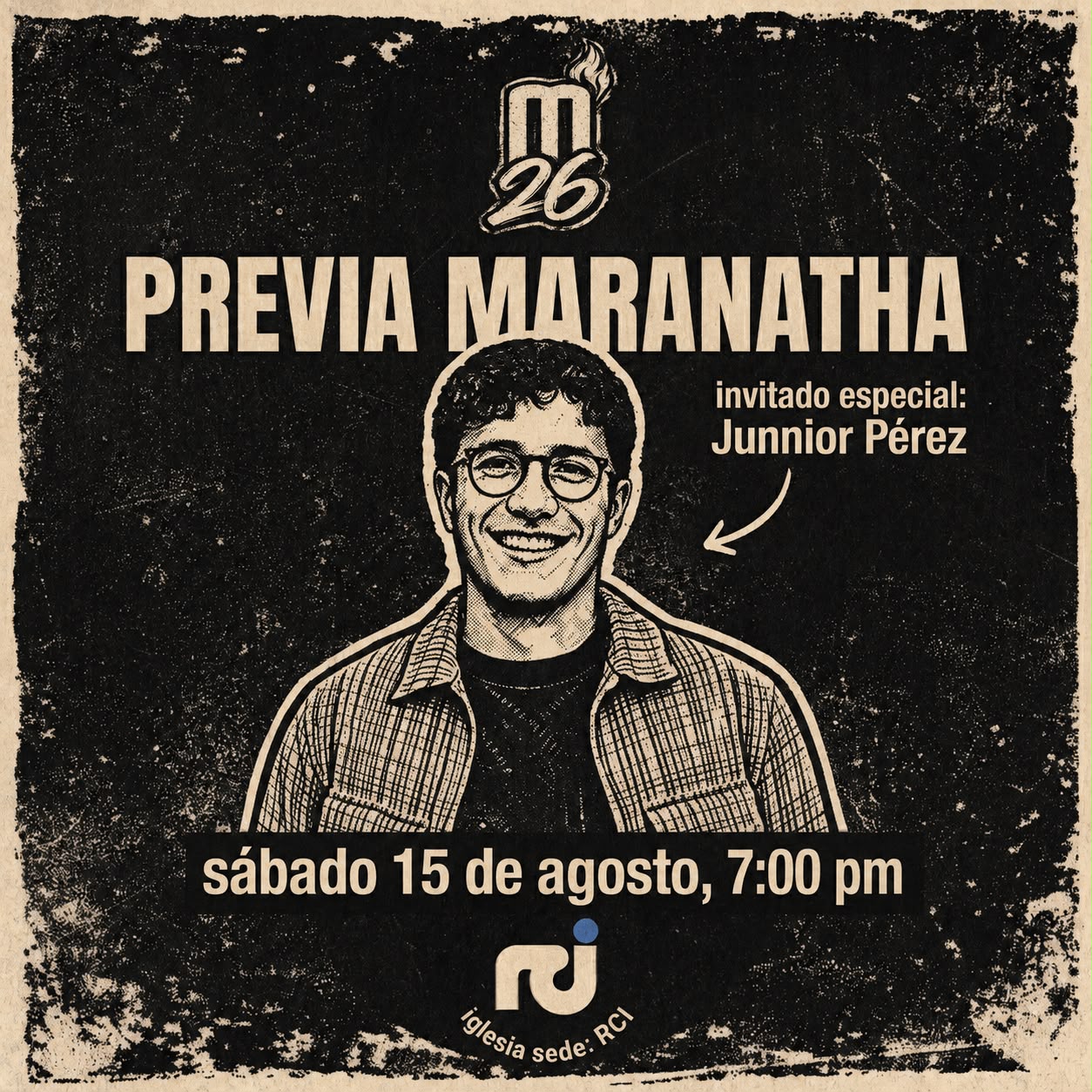 PRE MARANATHA AGOSTO 2026